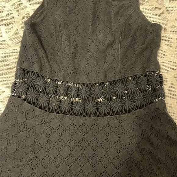 Free People Black Dress Size 2 - Picture 3 of 4